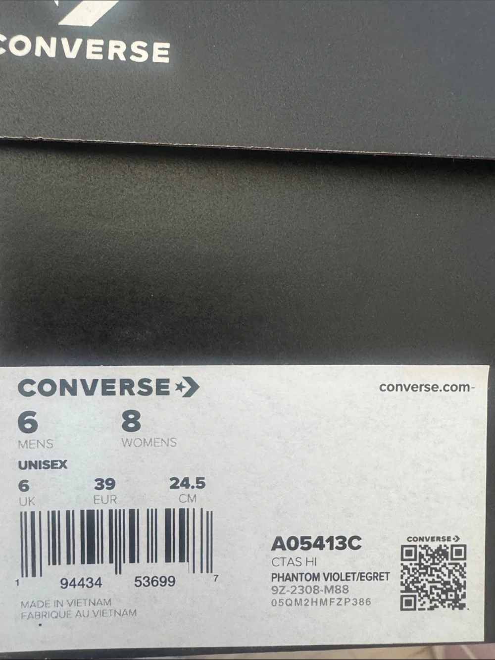 Converse High Top Suede Sneakers Lavender Pink - Picture 2 of 4
